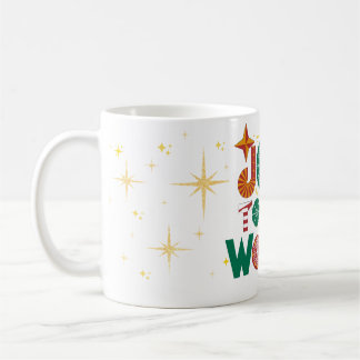 Joie au monde festif Mug