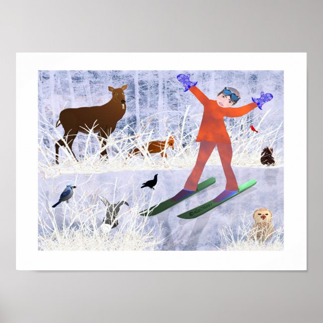 Joie au monde La création de LeeMarie Poster (Devant)