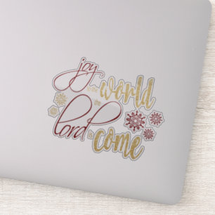 Joie au Monde, Le Seigneur est Sticker Vinyl Come