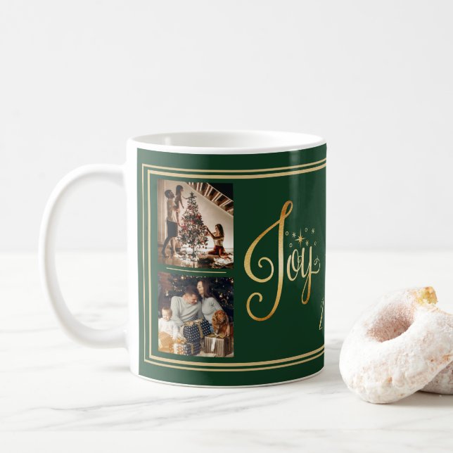 Joie au monde Mug personnalisé (Avec donut)