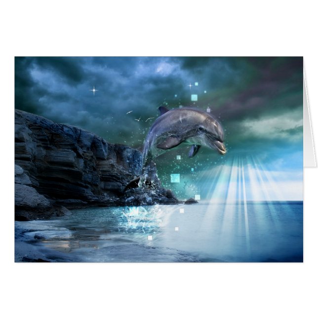 JOIE - carte de voeux (Devant horizontal)