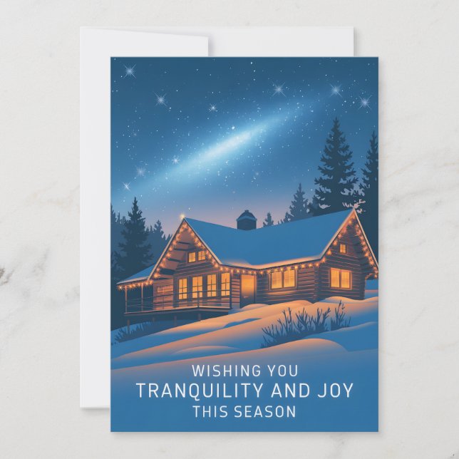 Joie Cette Saison - Carte de Noël (Devant)