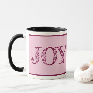 Joie Couleur Personnalisée Mug Noël Mug cadeau de 