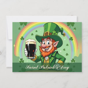 Joie de lutin sous l'arc-en-ciel
