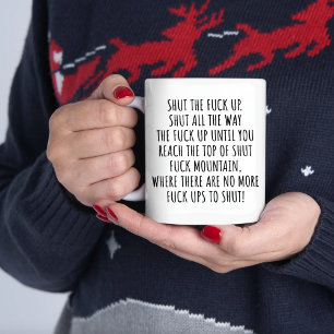 Joie Ferme La Foutaise Serre Mug Fermer F*ck Mount