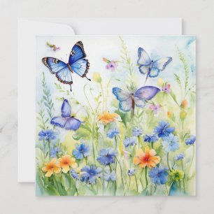 Joie florissante : Carte d'anniversaire du jardin