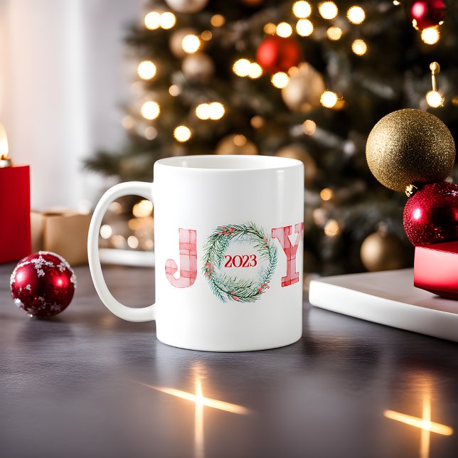 Joie Noël JOY Mug (Créateur téléchargé)