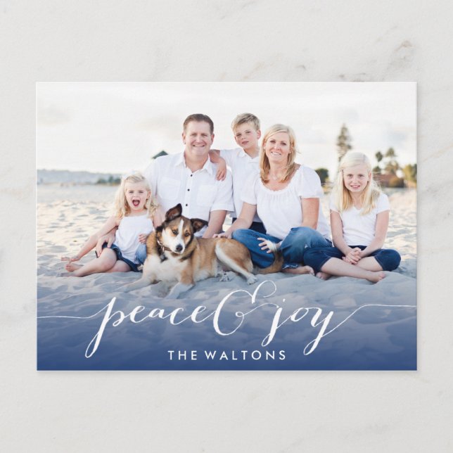 JOIE & PAIX CARTES PHOTOS de vacances (Devant)