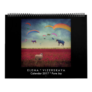 JOIE PURE du calendrier 2017 d'art d'Elena