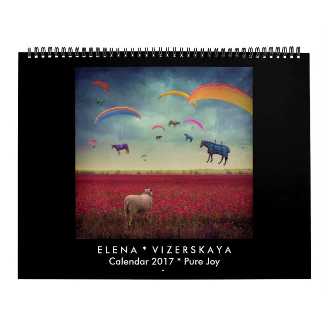 JOIE PURE du calendrier 2017 d'art d'Elena (Protection)