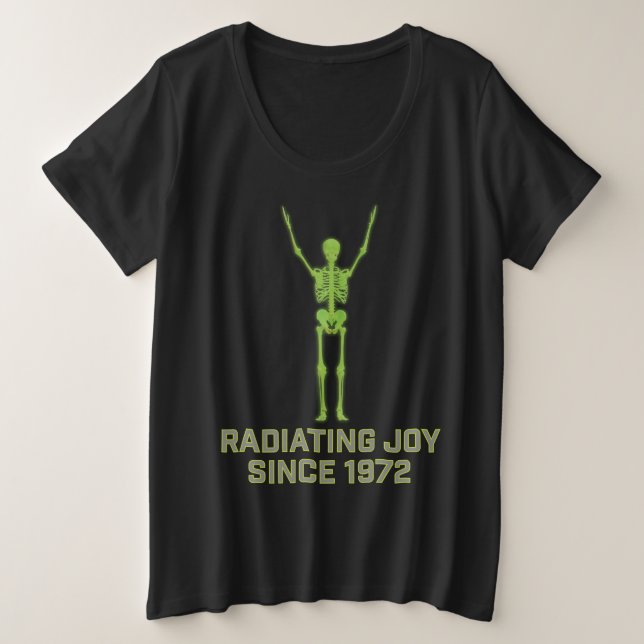 Joie rayonnante depuis 1972 Skeleton Rad Tech Humo (Design devant)