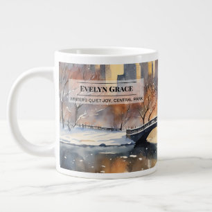 Joie Tranquille de l'Hiver, Mug Scène de Neige à C