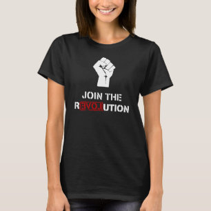 Joignez la résistance - le T-shirt des femmes de