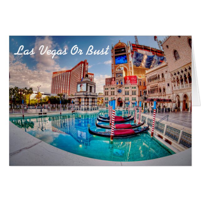 Joignez-moi dans l'invitation de Las Vegas (Devant horizontal)