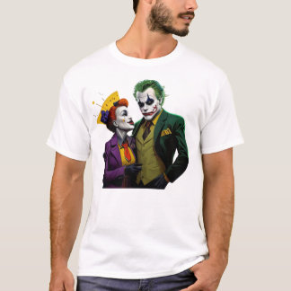  Joker and Harlequin Queen T-Shirt