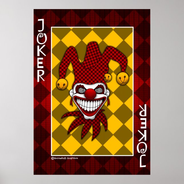 Joker Card Poster (Devant)