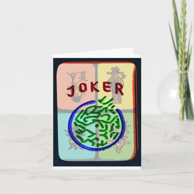 Joker de carte pour notes d'heure-milliampère (Devant)