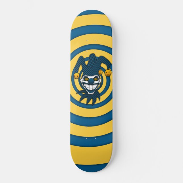 Joker Skateboard (Bleu) (Recto)