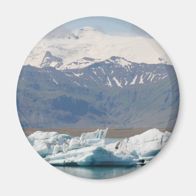 Jokulsarlon Islande Magnet (Devant)