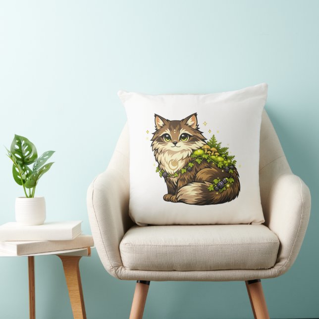 Joli accent de coussin personnalisé avec nom pour  (Chaise)