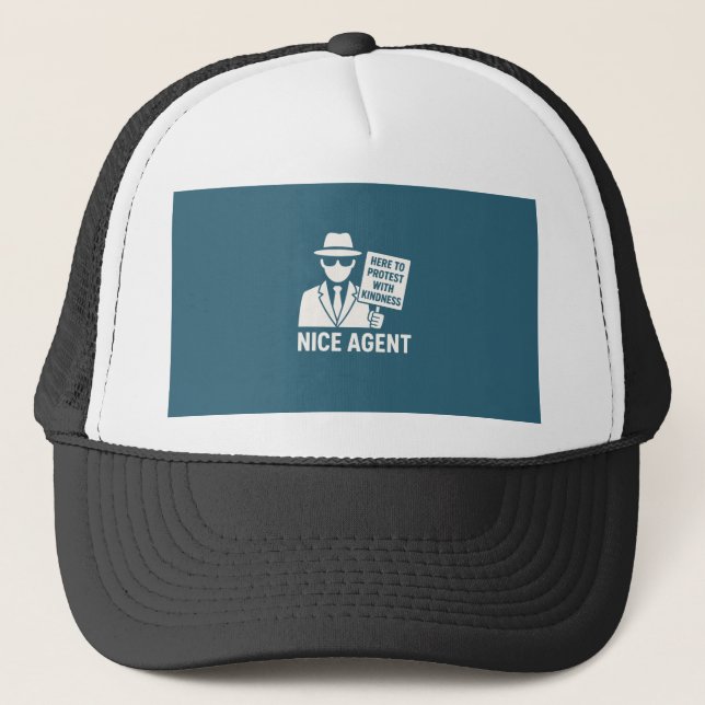 Joli Agent – Casquette d'Agent de Gentillesse (Devant)