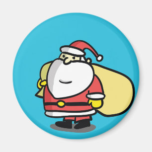 Joli aimant de Noël Père Noël
