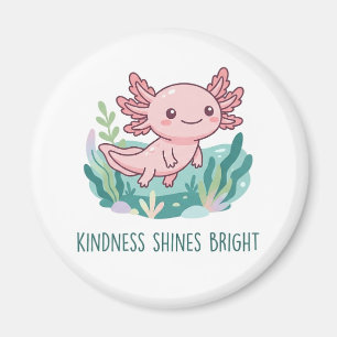 Joli aimant inspirant axolotl