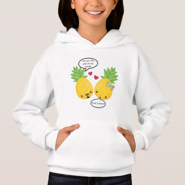 Joli ananas Tropical Pina Colada Romantique (Devant)