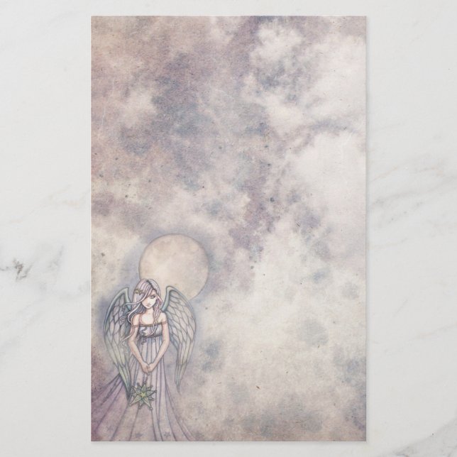 Joli Ange dans les Nuages Papeterie (Devant)
