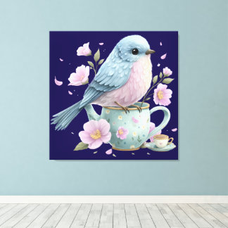 Joli Art Mural d'Oiseau