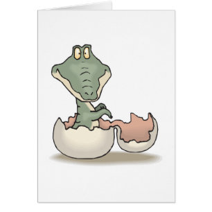 joli bébé alligator à éclosion