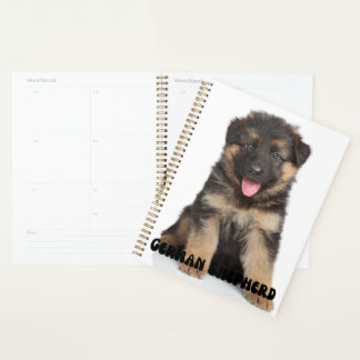 Joli Berger Allemand Puppy Calendrier Planificateu