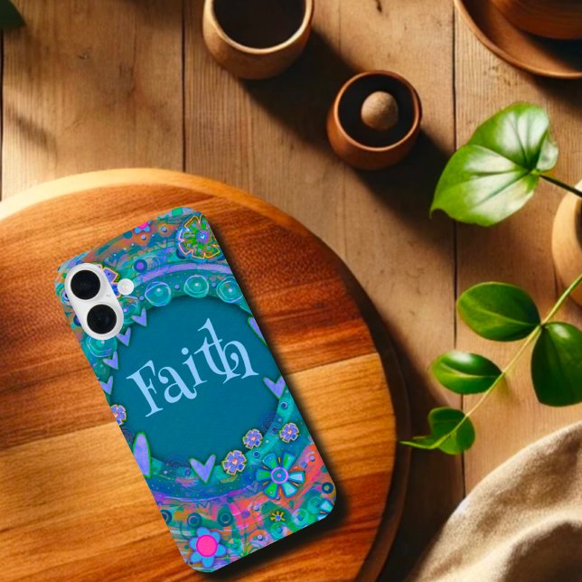 Joli bleu Customisé coque iphone d'intégrité (Créateur téléchargé)