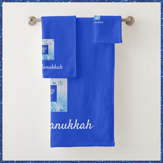 Joli bleu Menorah Hanoukka (Créateur téléchargé)
