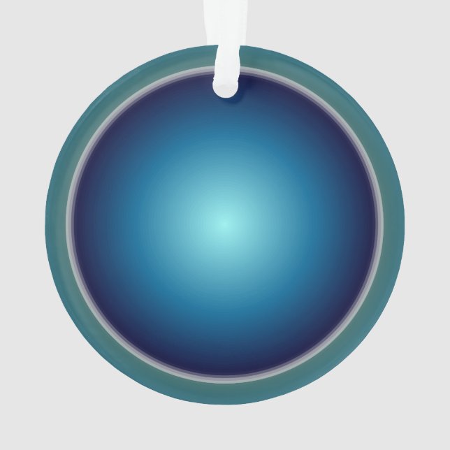 Joli bleu/vert > Ornement de Noël (dos)