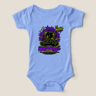 Joli Body Bébé Fleur Violette – Floral Adorable