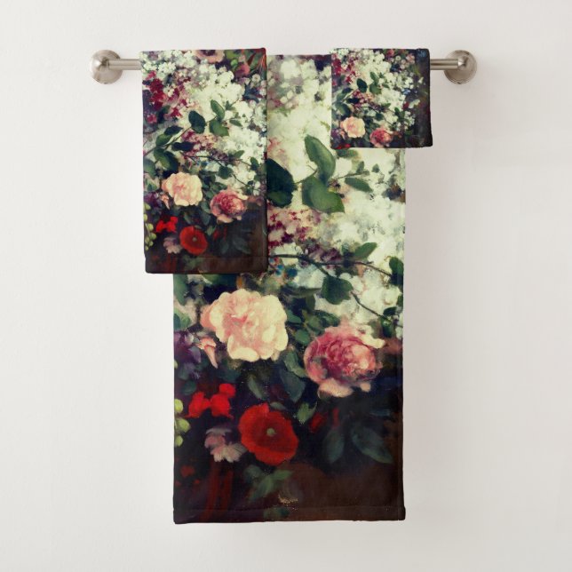 Joli bouquet de fleurs dans un vase (En situation)