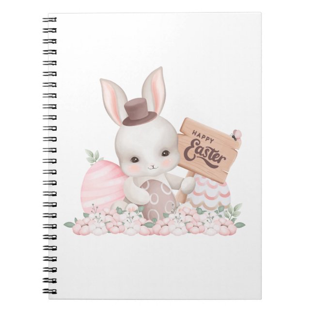 Joli Bunny Carnet de Pâques Cadeau (Devant)