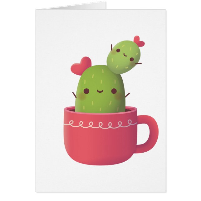 Joli Cactus, Vœux de la Saint-Valentin (Devant)