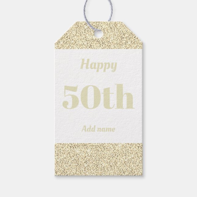 joli cadeau d'anniversaire personnalisé étiquettes (Devant)