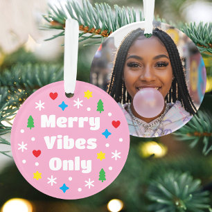 Joli cadeau de Noël personnalisé avec photo, style