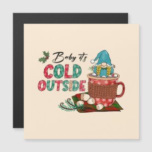 Joli cadeau de Noël scandinave et cacao chaud