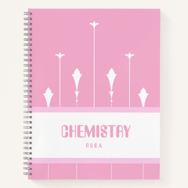 Joli cahier rose (Devant)