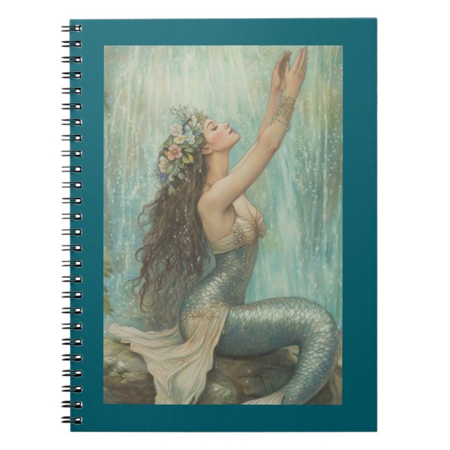 Joli cahier scolaire de sirène (Devant)