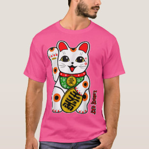 Joli Calico Blanc Chat Lucky Maneki-Neko Haut