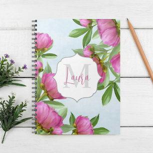 Joli Carnet de Bouquet Peonies Roses