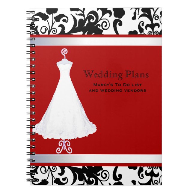 Joli carnet de wedding planner (Devant)