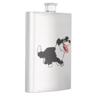 Joli Cartoon Bordure Collie Classique Flacon