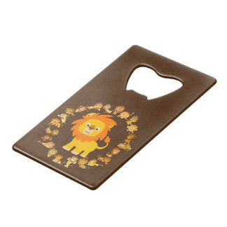 Joli Cartoon Lion Mandala Bottle Opener