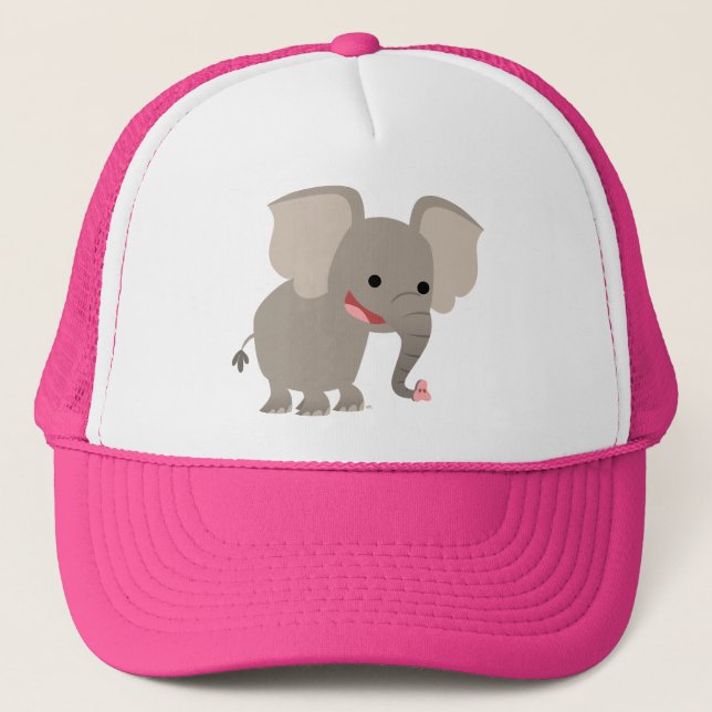 Joli Casquette de dessin animé Elephant (Devant)